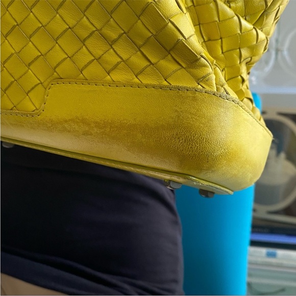 Bottega Veneta Intrecciato Woven Leather Large Shoulder Bag Tote Purse - Picture 7 of 16